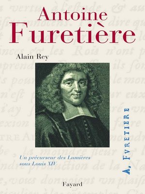 cover image of Antoine Furetière